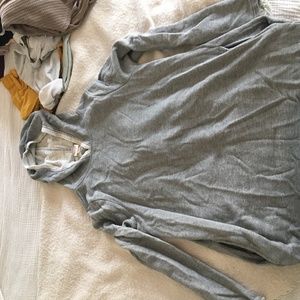 Baby carrier hooded/pocketed sweatshirt